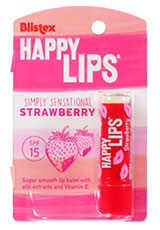 HAPPY LIPS  SIMPLY SENSETIONAL STRAWBERRY